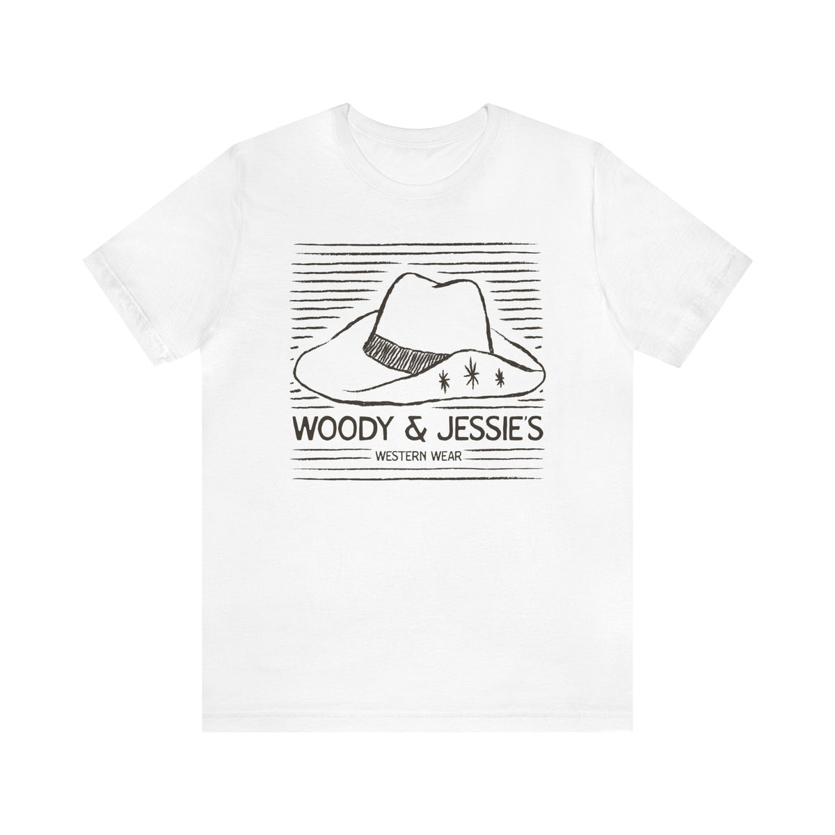 Woody & Jessie's Western Wear Bella Canvas Unisex Jersey Short Sleeve Tee