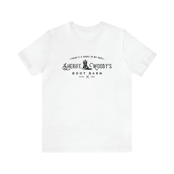 Sheriff Woody’s Boot Barn Bella Canvas Unisex Jersey Short Sleeve Tee