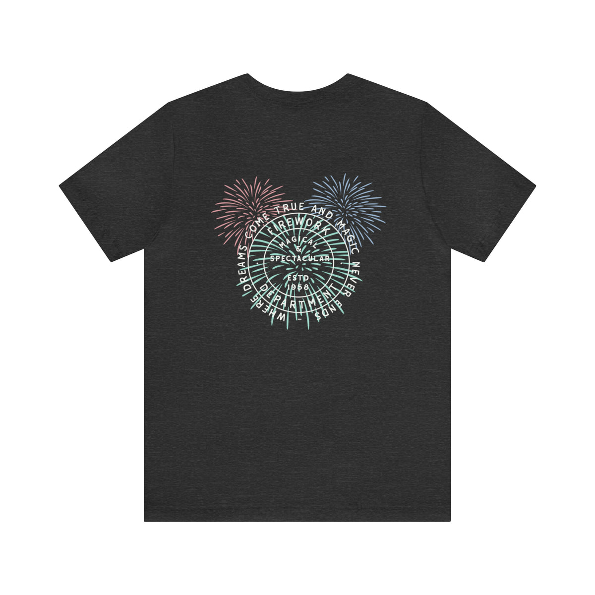 Firework Department Bella Canvas Unisex Jersey Short Sleeve Tee