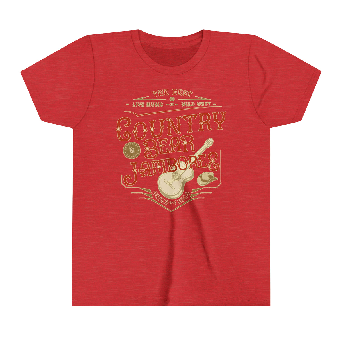 Country Bear Jamboree Bella Canvas Youth Short Sleeve Tee