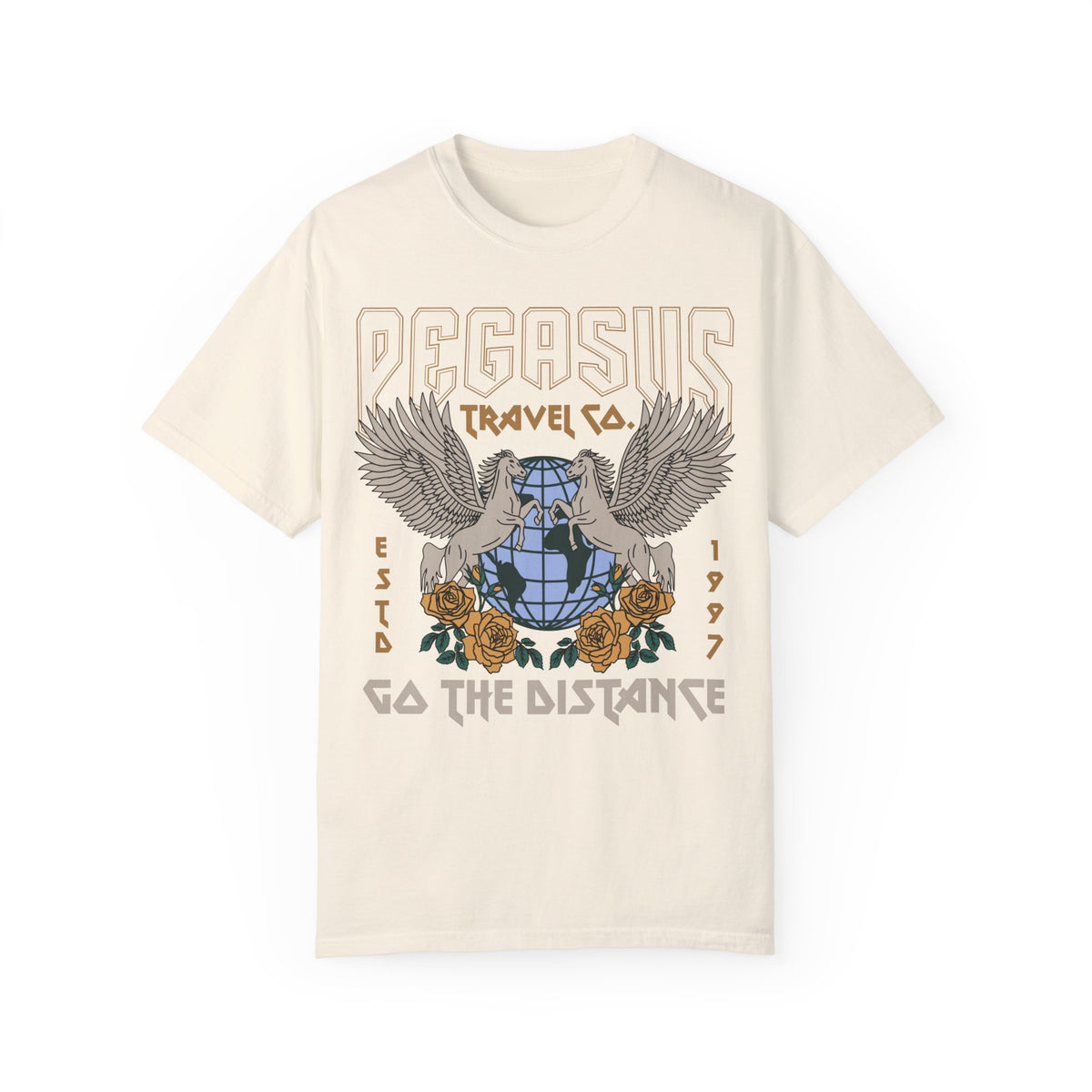 Pegasus Travel Co Comfort Colors Unisex Garment-Dyed T-shirt