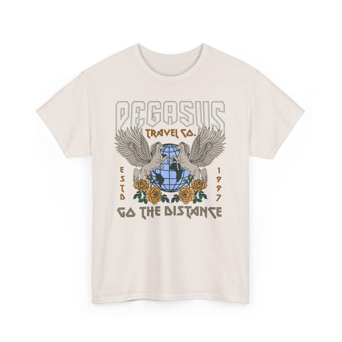 Pegasus Travel Co. Gildan Unisex Heavy Cotton Tee