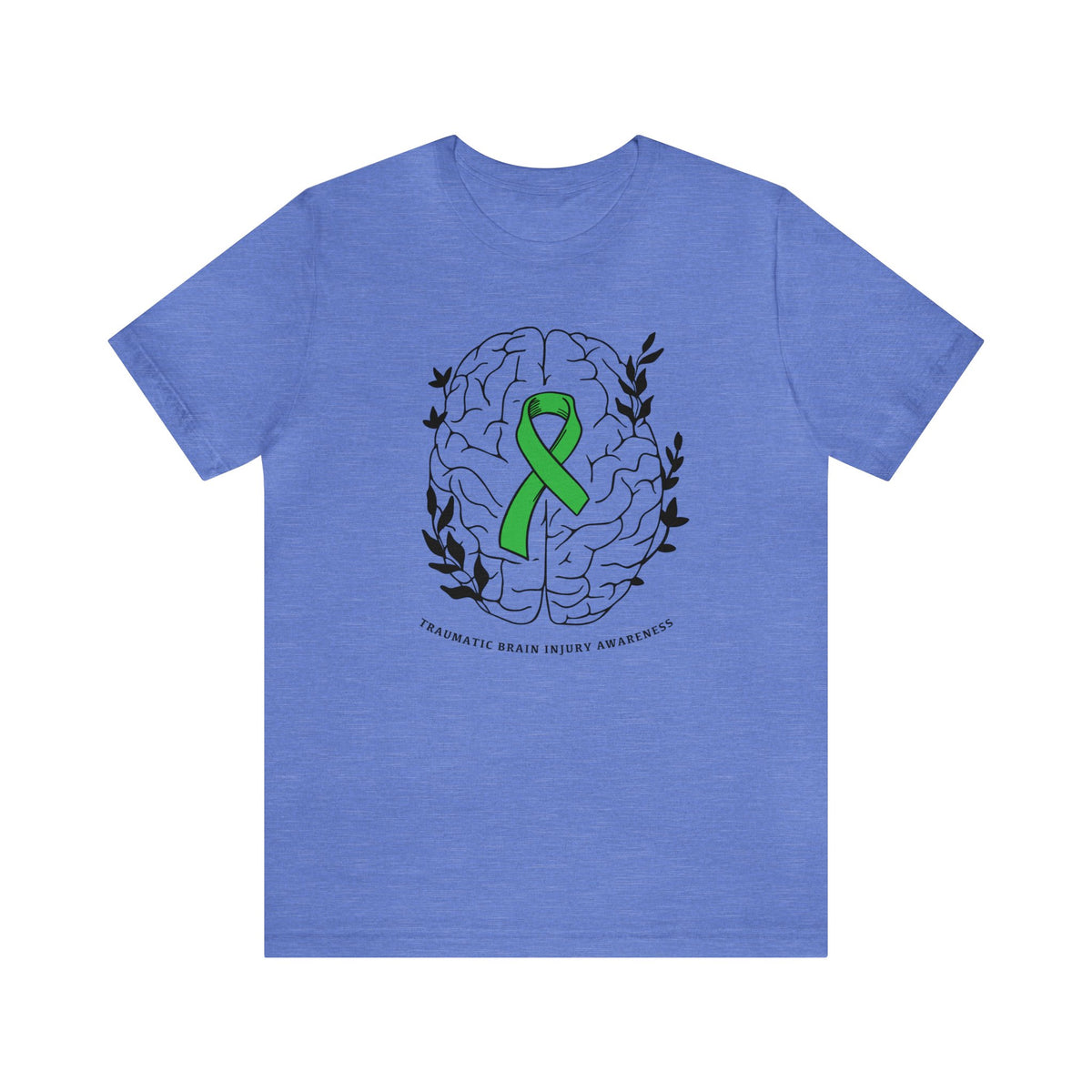 Traumatic Brain Injury Awareness Bella Canvas Unisex Jersey Short Sleeve Tee