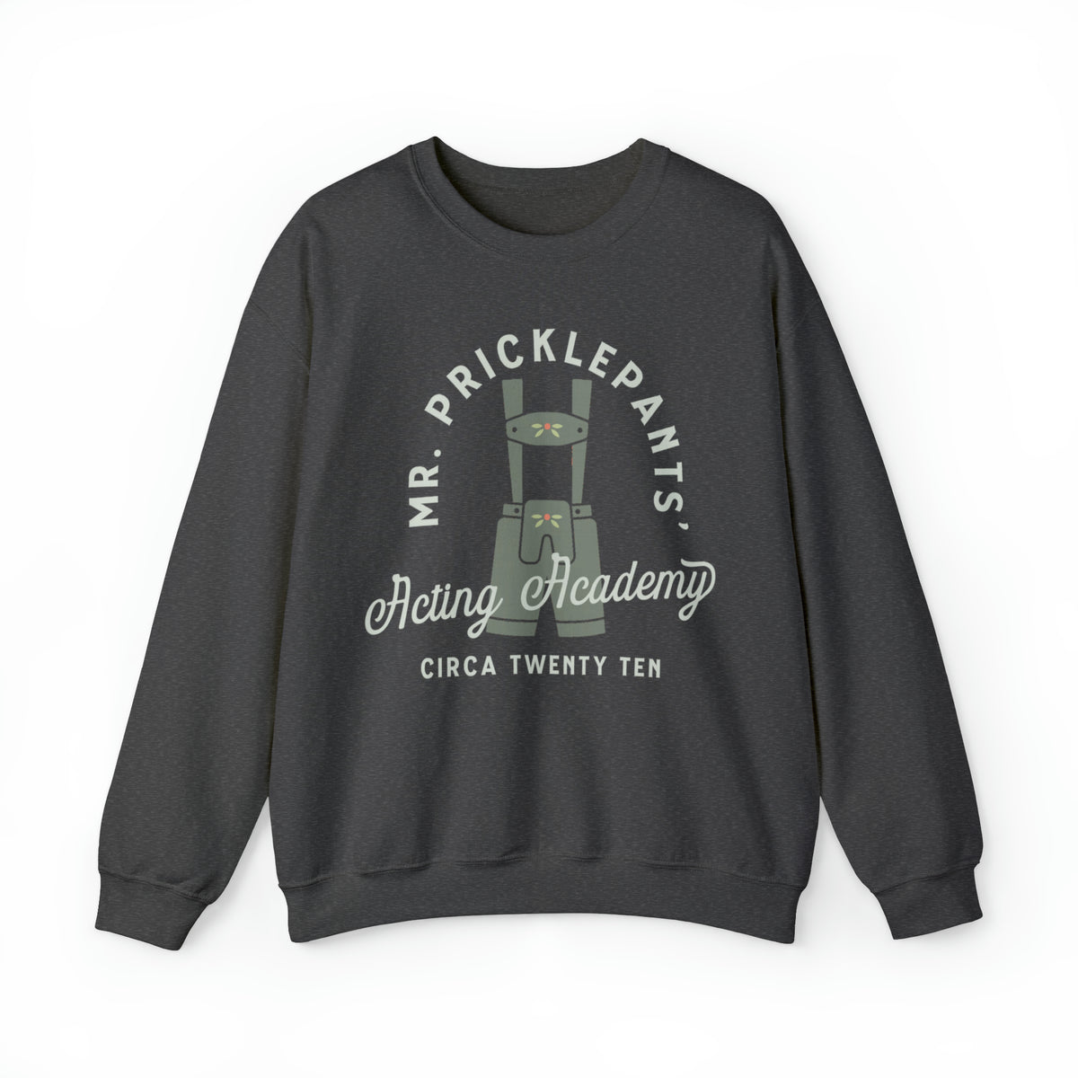 Mr. Pricklepants’ Acting Academy Gildan Unisex Heavy Blend™ Crewneck Sweatshirt