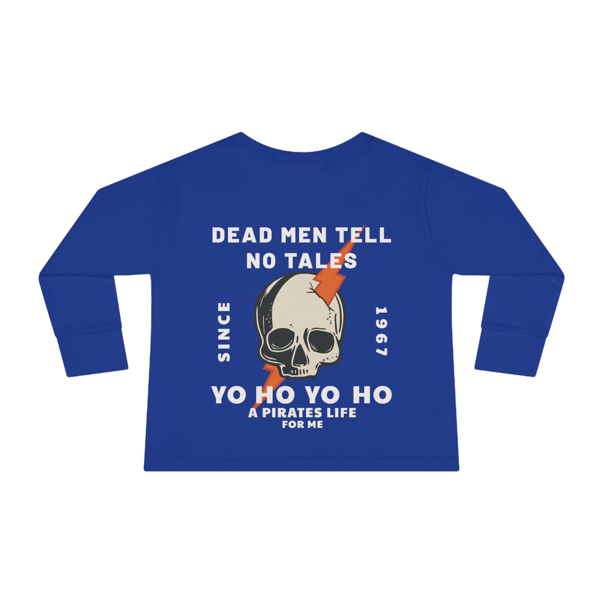 Dead Men Tell No Tales Toddler Long Sleeve Tee