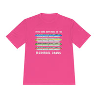 Monorail Crawl Unisex Moisture Wicking Tee