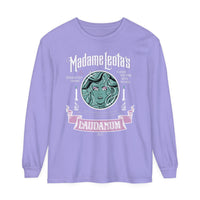 Madame Leota’s Laudanum Teal Comfort Colors Unisex Garment-dyed Long Sleeve T-Shirt