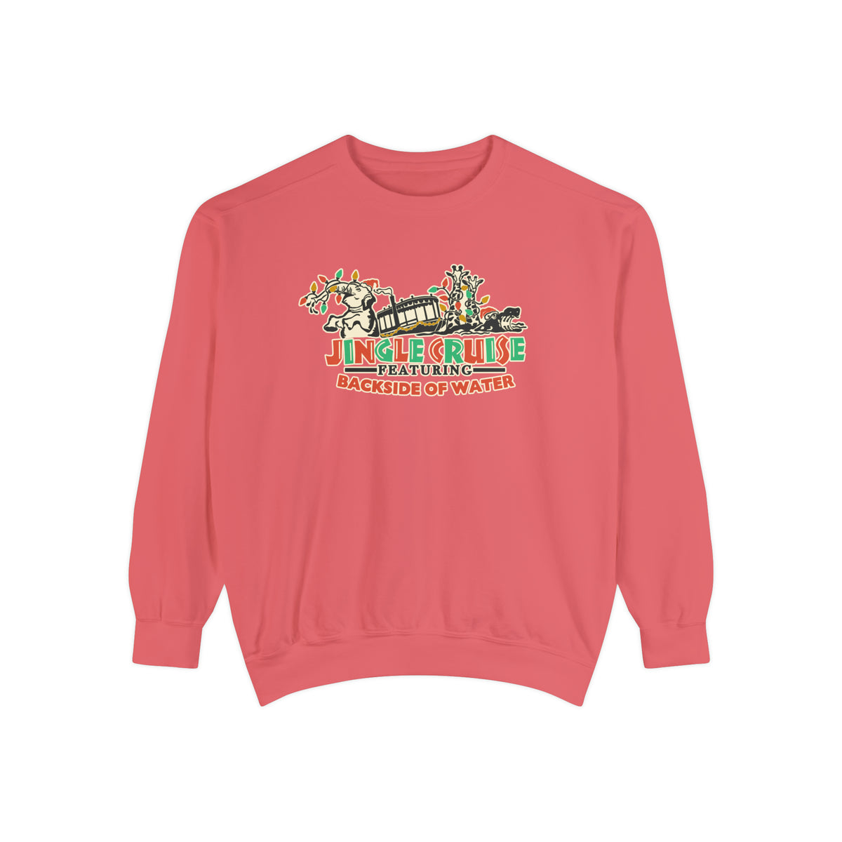 Jingle Cruise Comfort Colors Unisex Garment-Dyed Sweatshirt