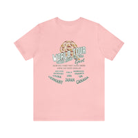 World Tour Bella Canvas Unisex Jersey Short Sleeve Tee