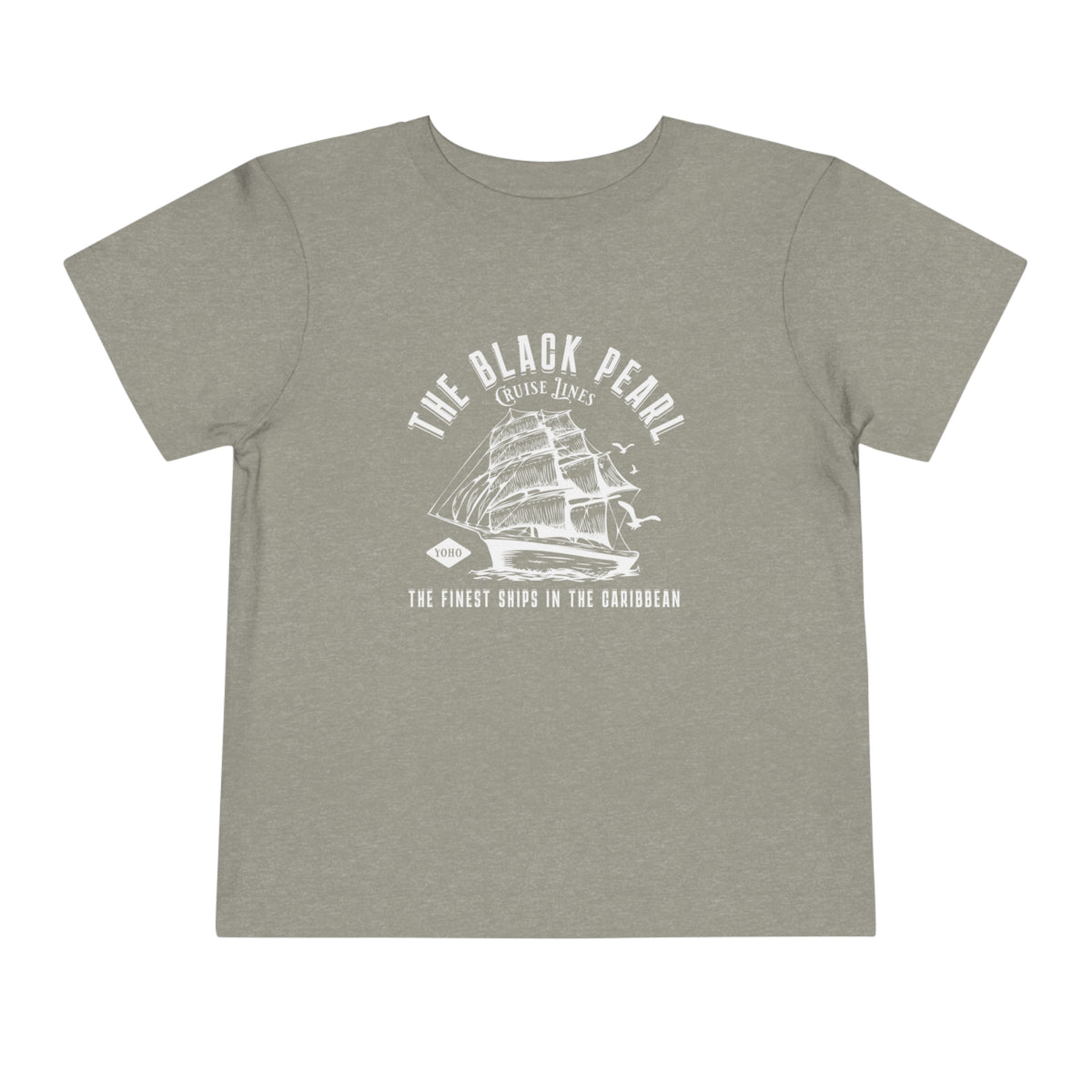 Black Pearl Cruise Lines Bella Canvas Toddler Short Sleeve Tee
