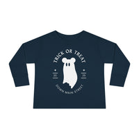 Trick or Treat Down Main Street Toddler Long Sleeve Tee