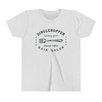 Dinglehopper Hair Salon Bella Canvas Youth Short Sleeve Tee
