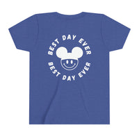 Best Day Ever Bella Canvas Youth Short Sleeve Tee