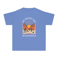 The Wildest Ride In The Wilderness Comfort Colors Youth Midweight Tee