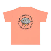 Pepa's Weather Center Comfort Colors Youth Midweight Tee