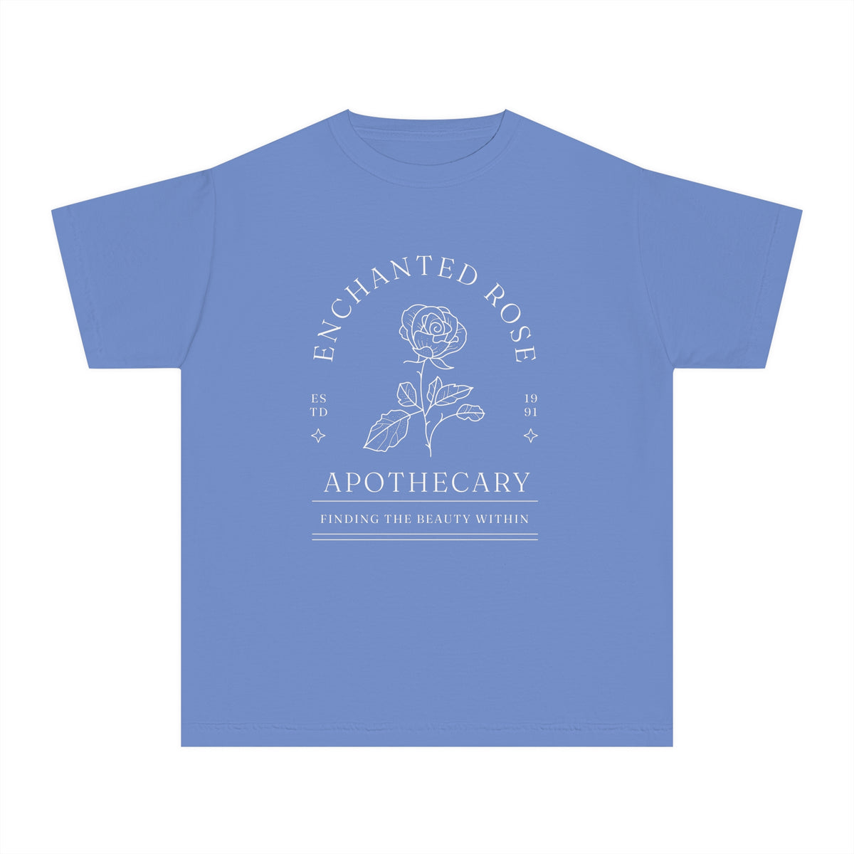 Enchanted Rose Apothecary Comfort Colors Youth Midweight Tee