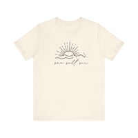 Sea Salt Sun Bella Canvas Unisex Jersey Short Sleeve Tee