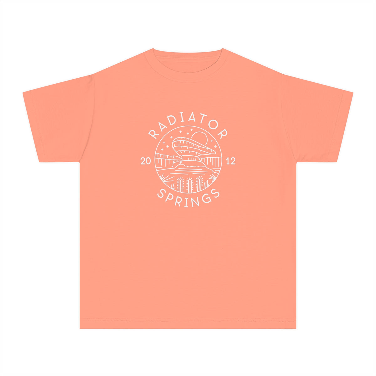 Radiator Springs Comfort Colors Youth Midweight Tee