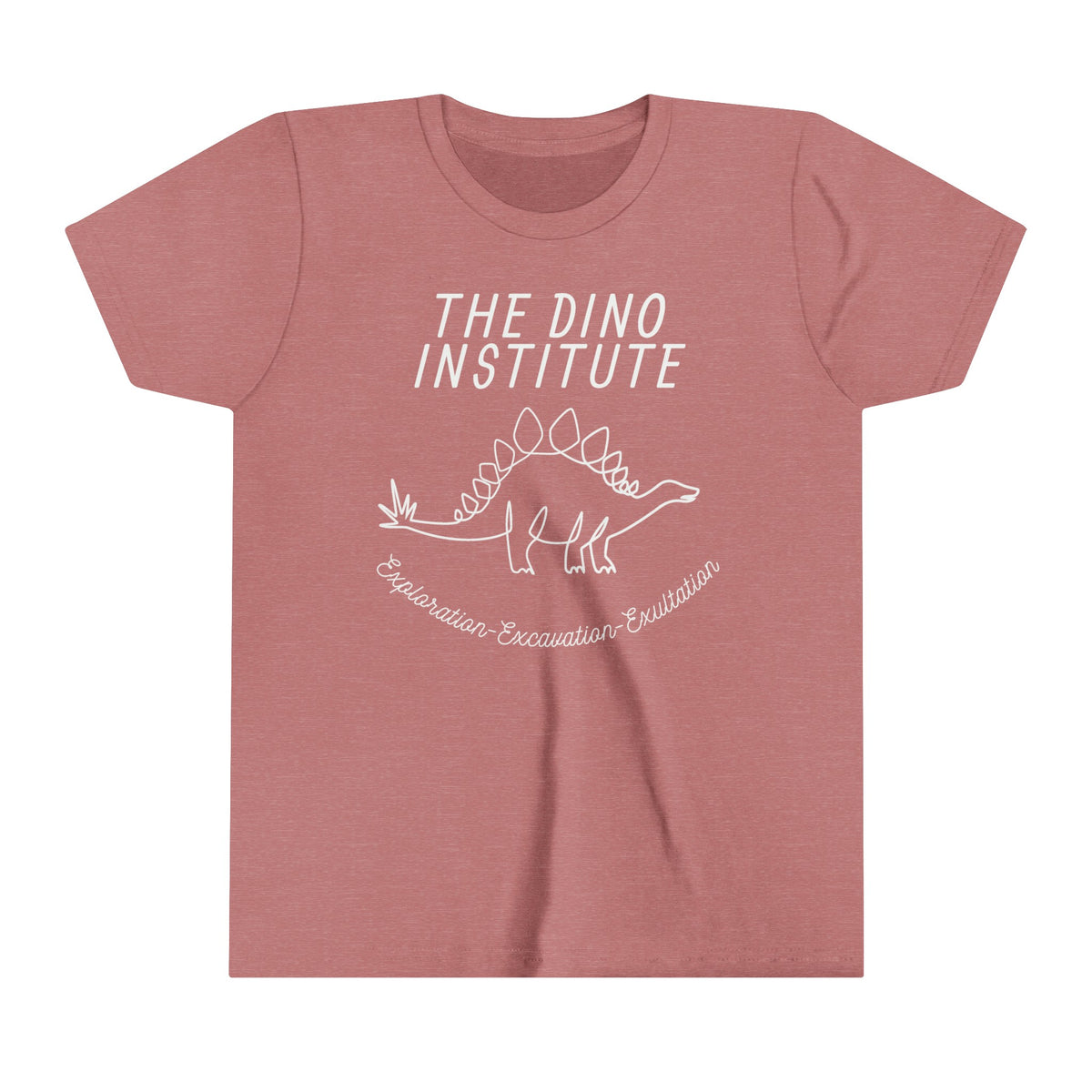 Dino Institute Bella Canvas Youth Short Sleeve Tee