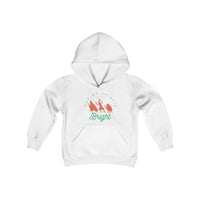Making Spirits Bright Gildan Youth Heavy Blend Hooded Sweatshirt