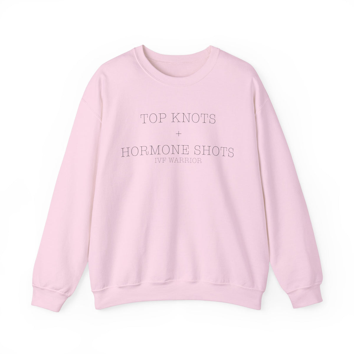 Top Knots And Hormone Shots Gildan Unisex Heavy Blend™ Crewneck Sweatshirt