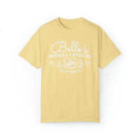 Belle’s Books & Candles Co Comfort Colors Unisex Garment-Dyed T-shirt