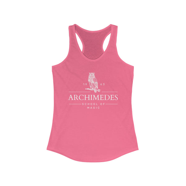 Archimedes School Of Magic Women's Ideal Racerback Tank