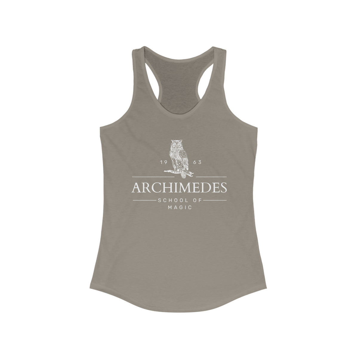 Archimedes School Of Magic Women's Ideal Racerback Tank