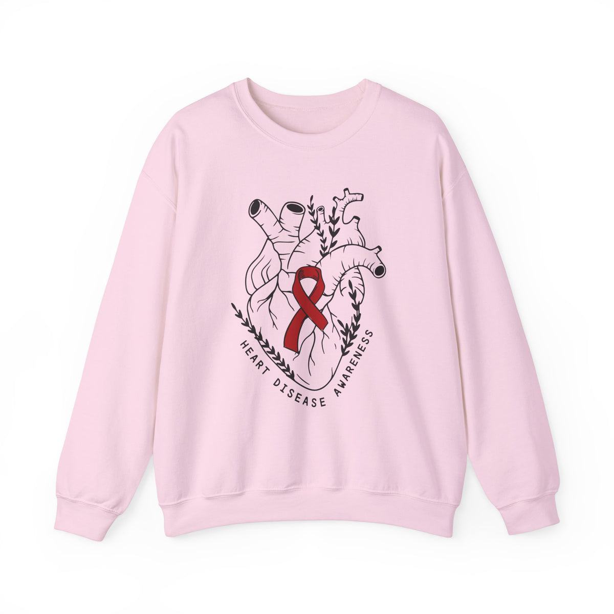 Heart Disease Awareness Gildan Unisex Heavy Blend™ Crewneck Sweatshirt