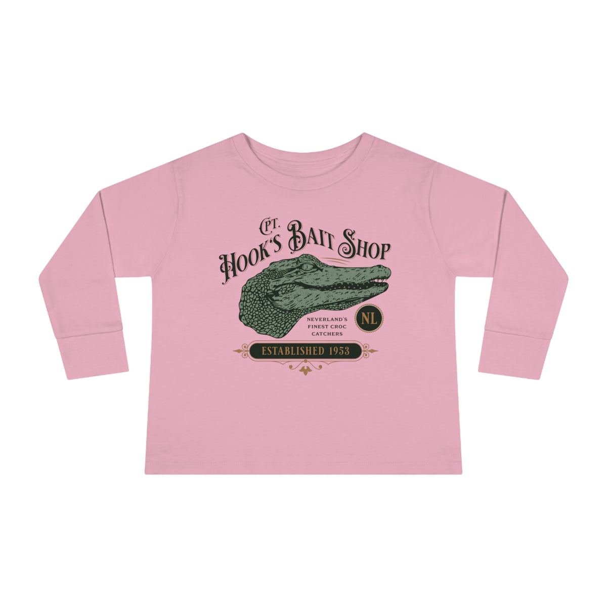 Captain Hook’s Bait Shop Rabbit Skins Toddler Long Sleeve Tee