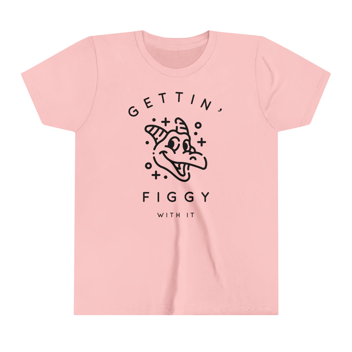 Gettin' Figgy With It Bella Canvas Youth Short Sleeve Tee