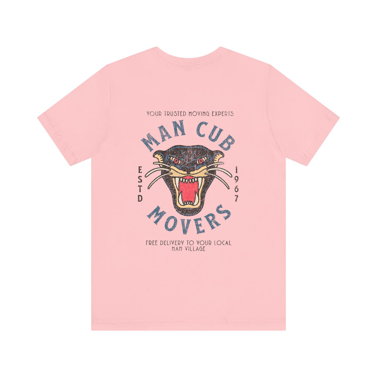 Man Cub Movers Bella Canvas Unisex Jersey Short Sleeve Tee