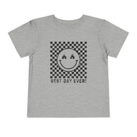 Best Day Ever Bella Canvas Toddler Short Sleeve Tee
