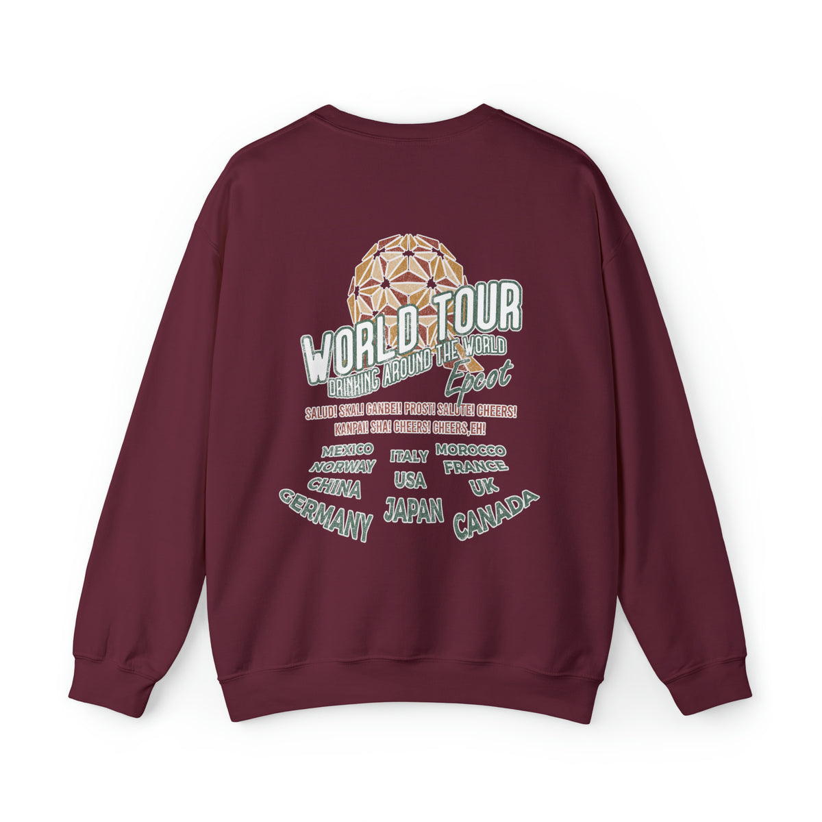 World Tour Gildan Unisex Heavy Blend™ Crewneck Sweatshirt