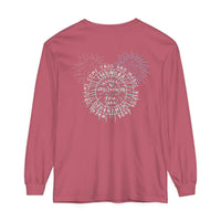 Firework Department Comfort Colors Unisex Garment-dyed Long Sleeve T-Shirt