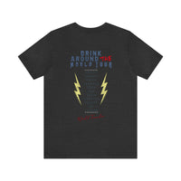 Drink Around The World Tour Bella Canvas Unisex Jersey Short Sleeve Tee