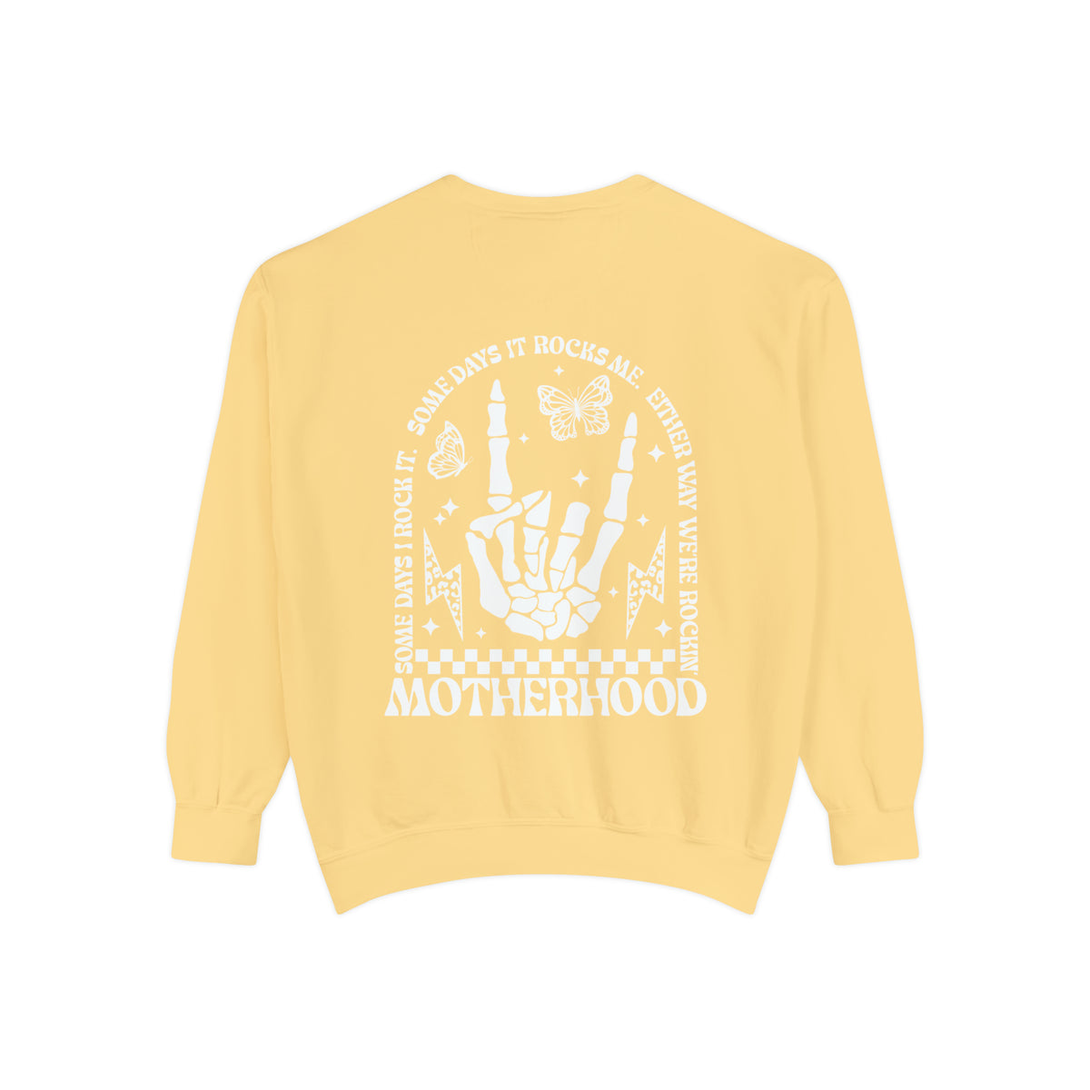 Motherhood Comfort Colors Unisex Garment-Dyed Sweatshirt