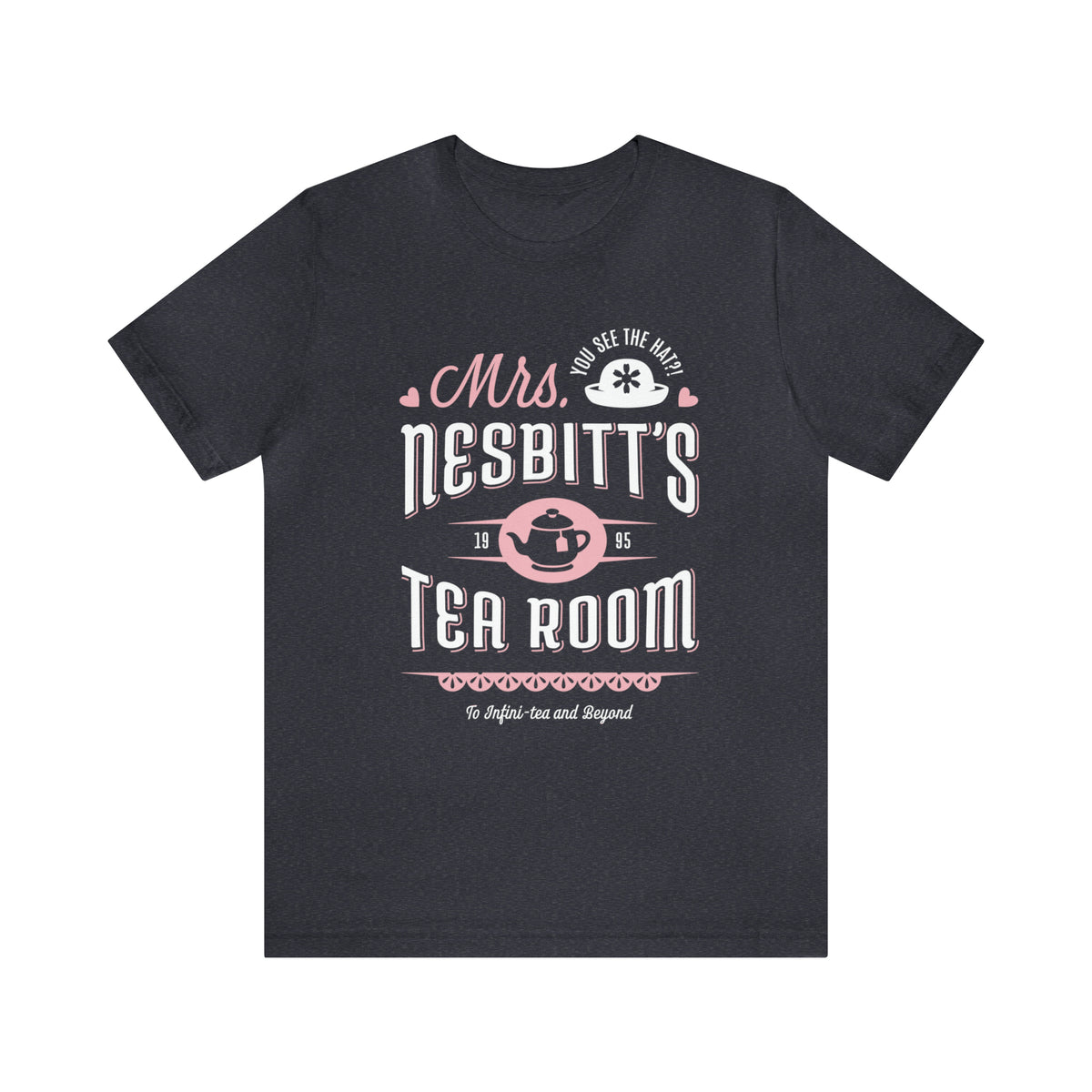 Mrs. Nesbitt’s Tea House Bella Canvas Unisex Jersey Short Sleeve Tee