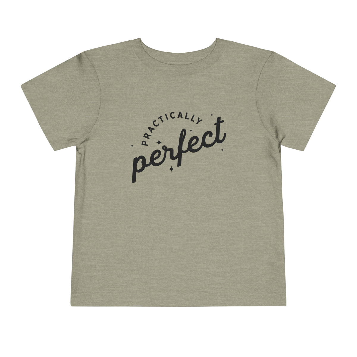 Practically Perfect Bella Canvas Toddler Short Sleeve Tee