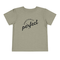 Practically Perfect Bella Canvas Toddler Short Sleeve Tee