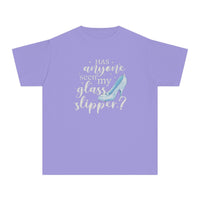 Has Anyone Seen My Glass Slipper? Comfort Colors Youth Midweight Tee