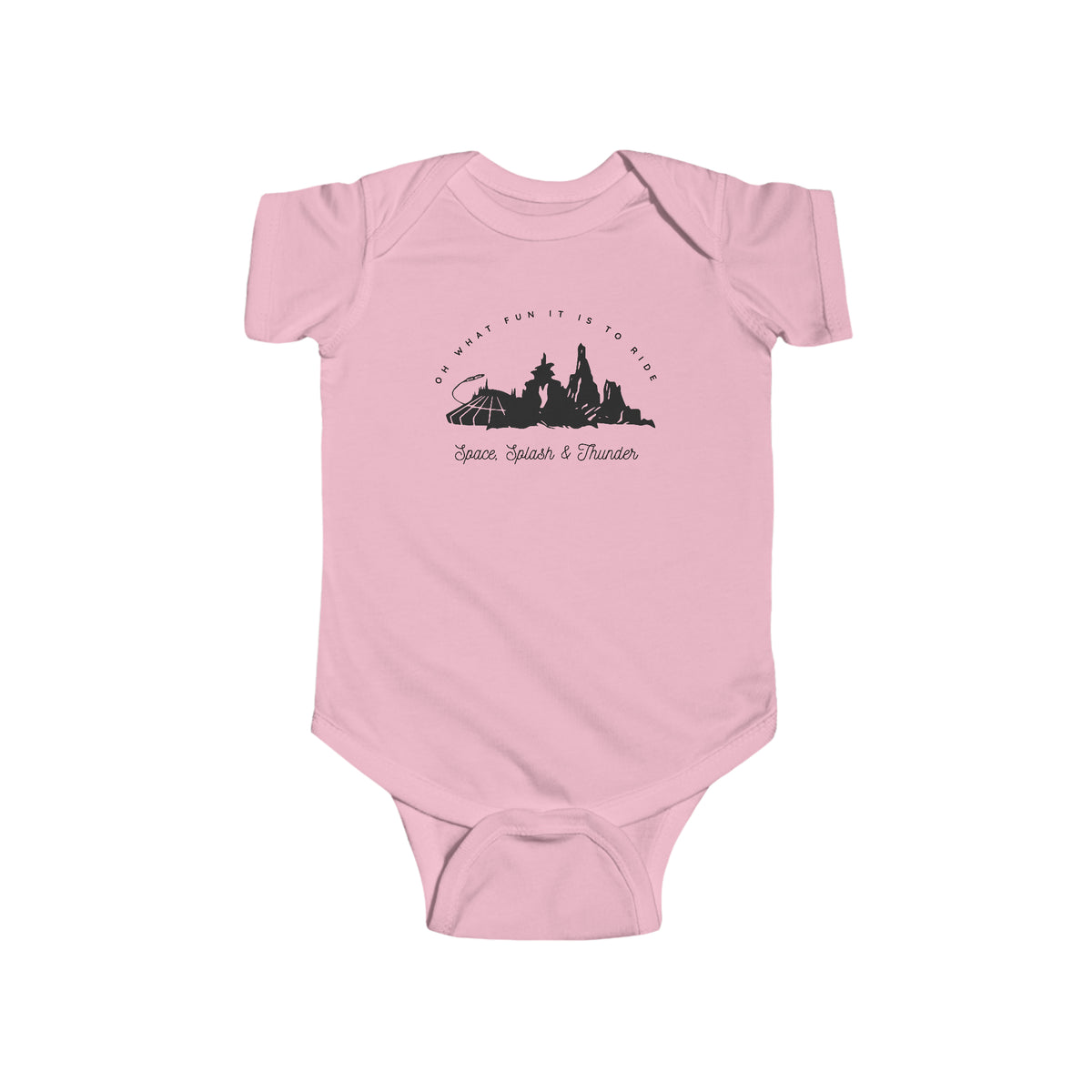 Oh What Fun It Is To Ride Rabbit Skins Infant Fine Jersey Bodysuit