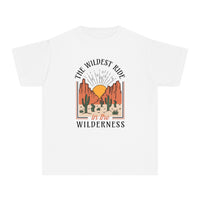 The Wildest Ride In The Wilderness Comfort Colors Youth Midweight Tee