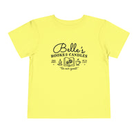 Belle's Books & Candles Bella Canvas Toddler Short Sleeve Tee