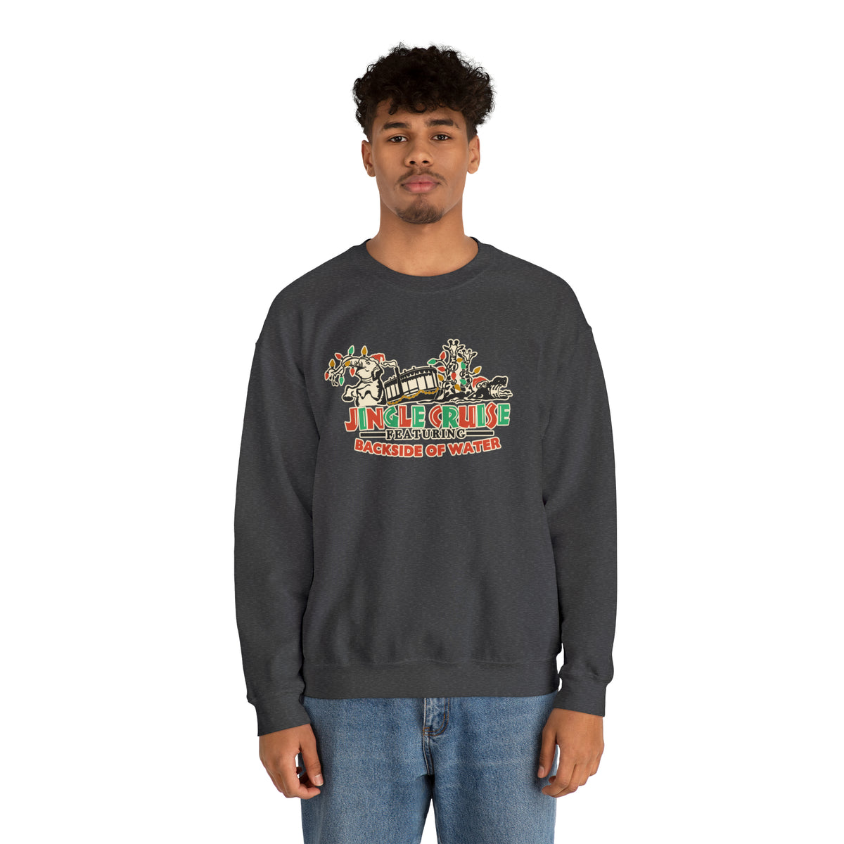 Jingle Cruise Gildan Unisex Heavy Blend™ Crewneck Sweatshirt