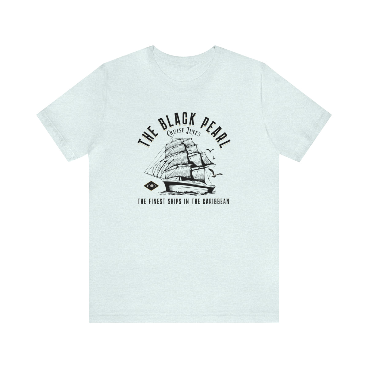 Black Pearl Cruise Lines Bella Canvas Unisex Jersey Short Sleeve Tee