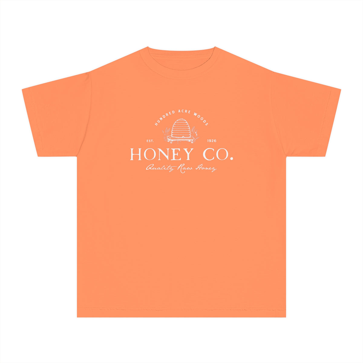 Hundred Acre Woods Honey Co. Comfort Colors Youth Midweight Tee