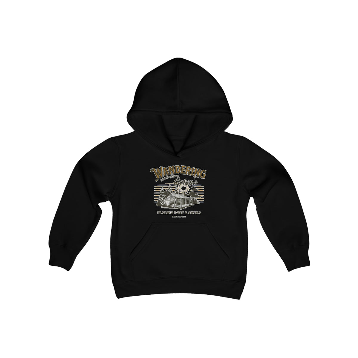 Wandering Oaken’s Trading Post Gildan Youth Heavy Blend Hooded Sweatshirt