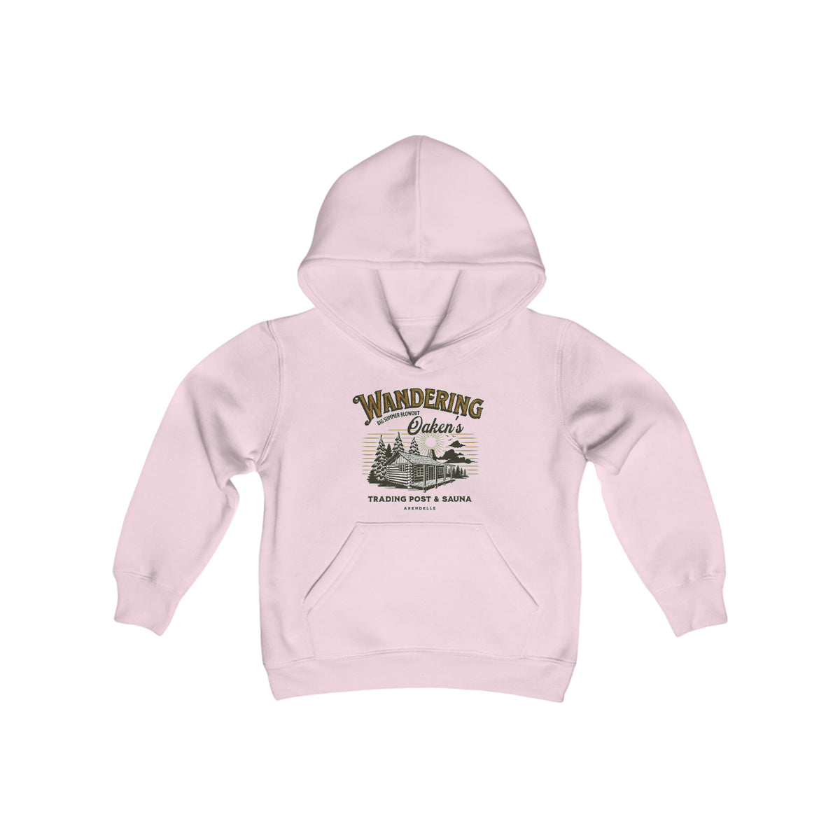 Wandering Oaken’s Trading Post Gildan Youth Heavy Blend Hooded Sweatshirt