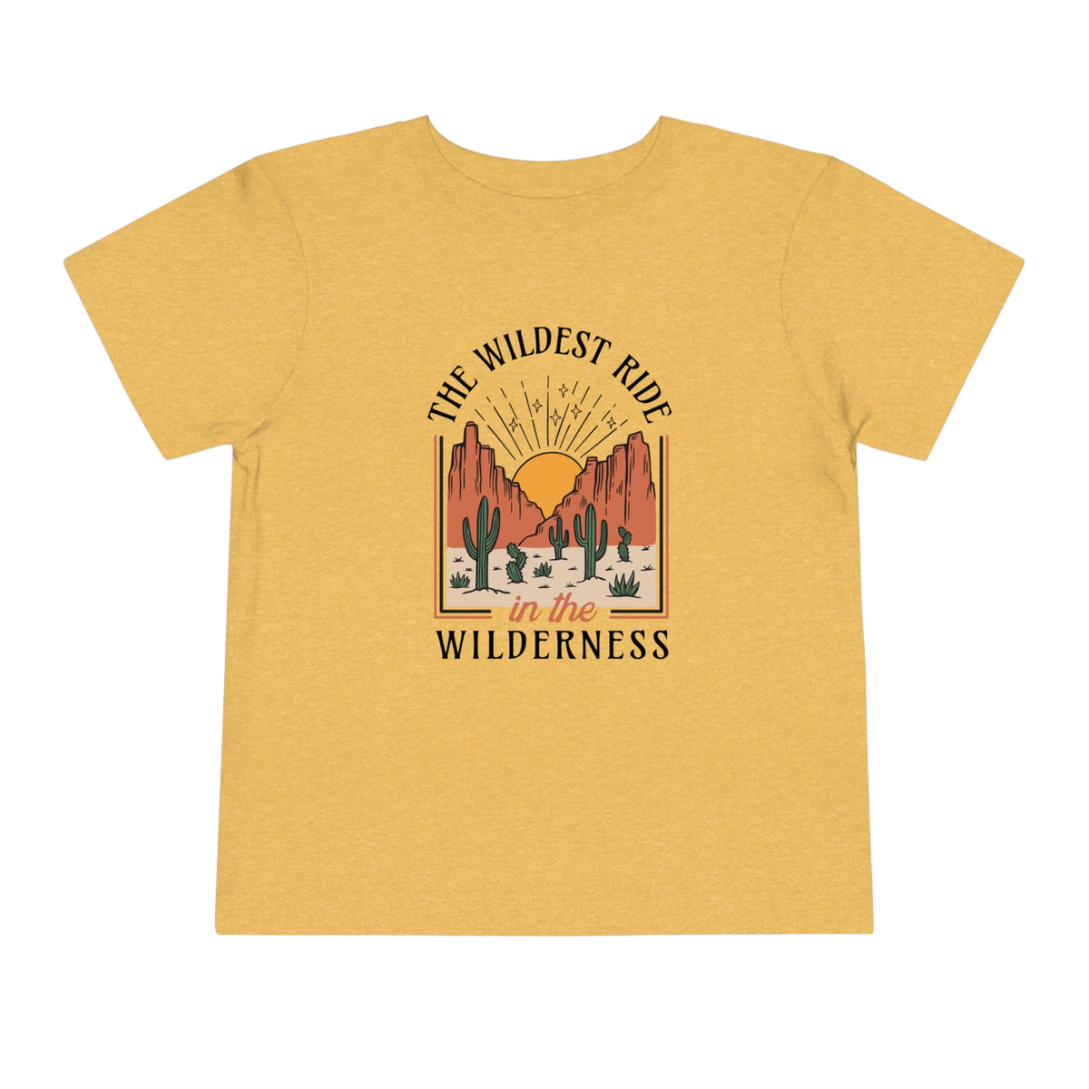 The Wildest Ride In The Wilderness Bella Canvas Toddler Short Sleeve Tee